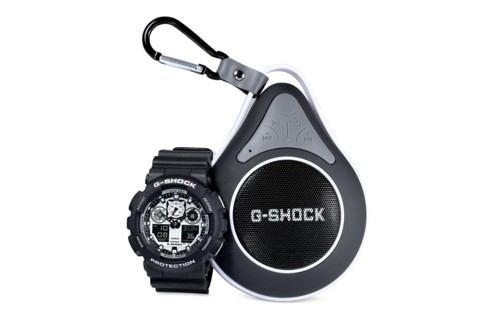 G-Shock GA100BW-1ABT duo ročne ure in Bluetooth prenosnega zvočnika 1461150598033