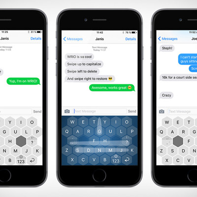 Šesterokotna tipkovnica