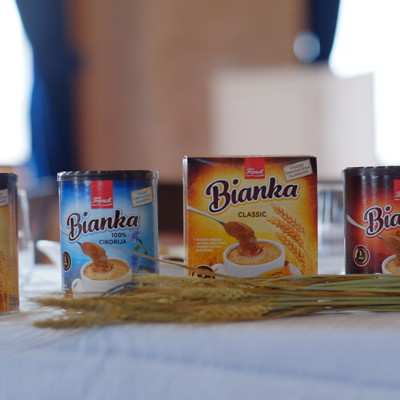 Predstavitev novih instant napitkov iz žit Bianka