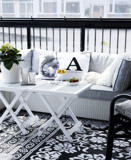 Balkon - urejen balkon za pravo oazo miru