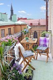 Balkon - urejen balkon za pravo oazo miru