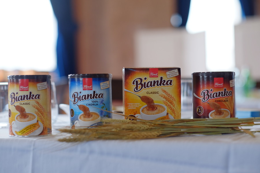 Predstavitev novih instant napitkov iz žit Bianka