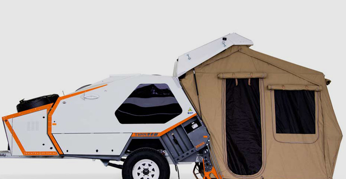 Tvan bivalna prikolica