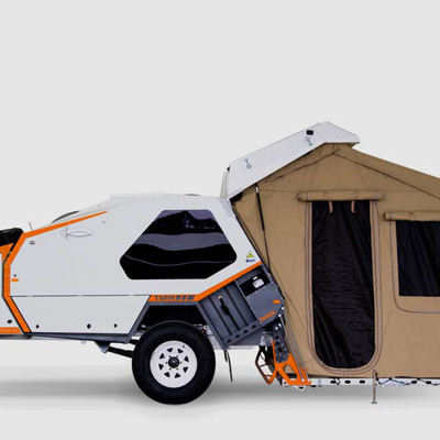 Tvan bivalna prikolica