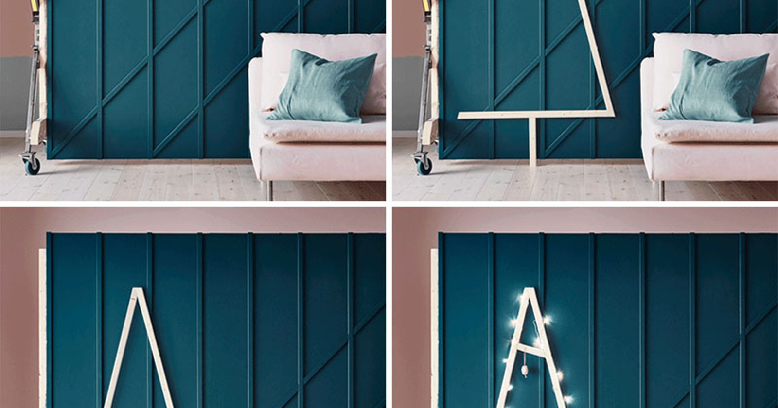 Urbana novoletna jelka.