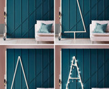 Urbana novoletna jelka.