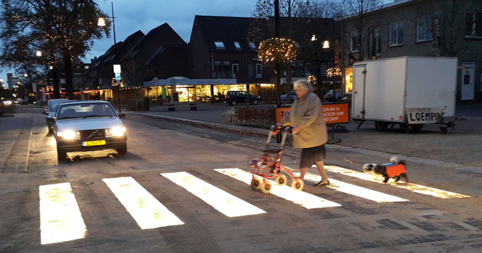 Svetleči prehod za pešce