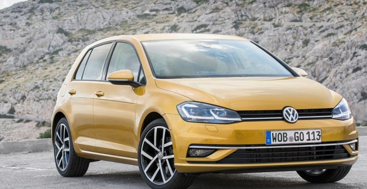 Prenovljeni Volkswagen golf 7