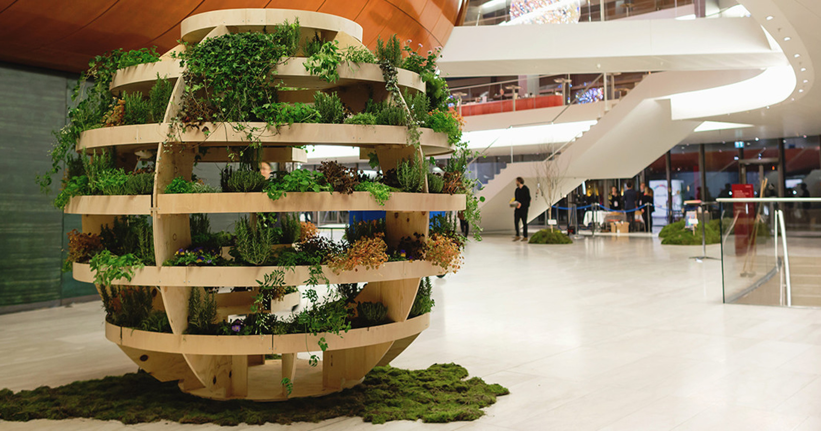 okrogla zelena hiška Growroom