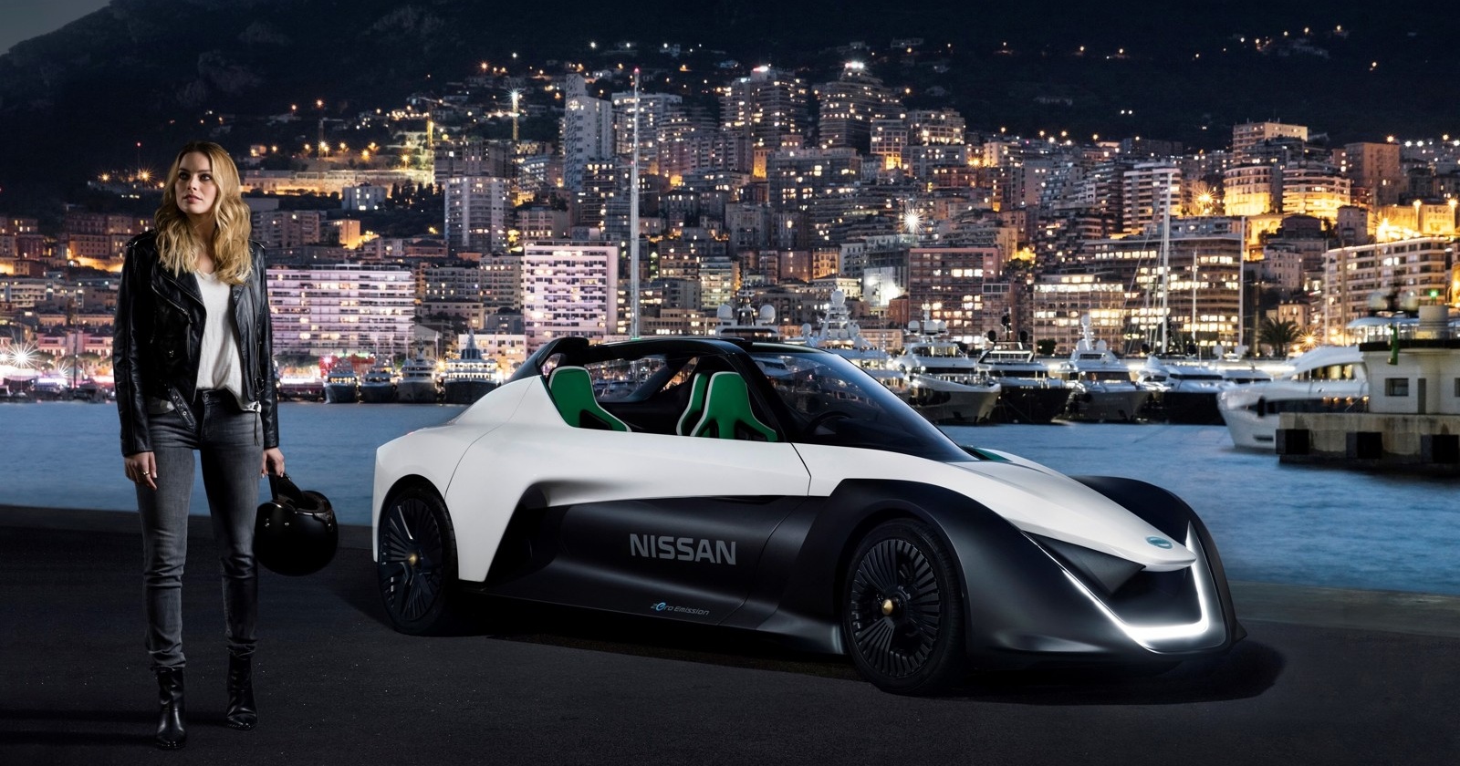 Nissanova ambasadorka električnih vozil je igralka Margot Robbie