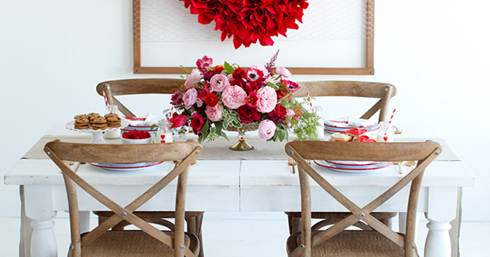 Valentinovo dekoracija