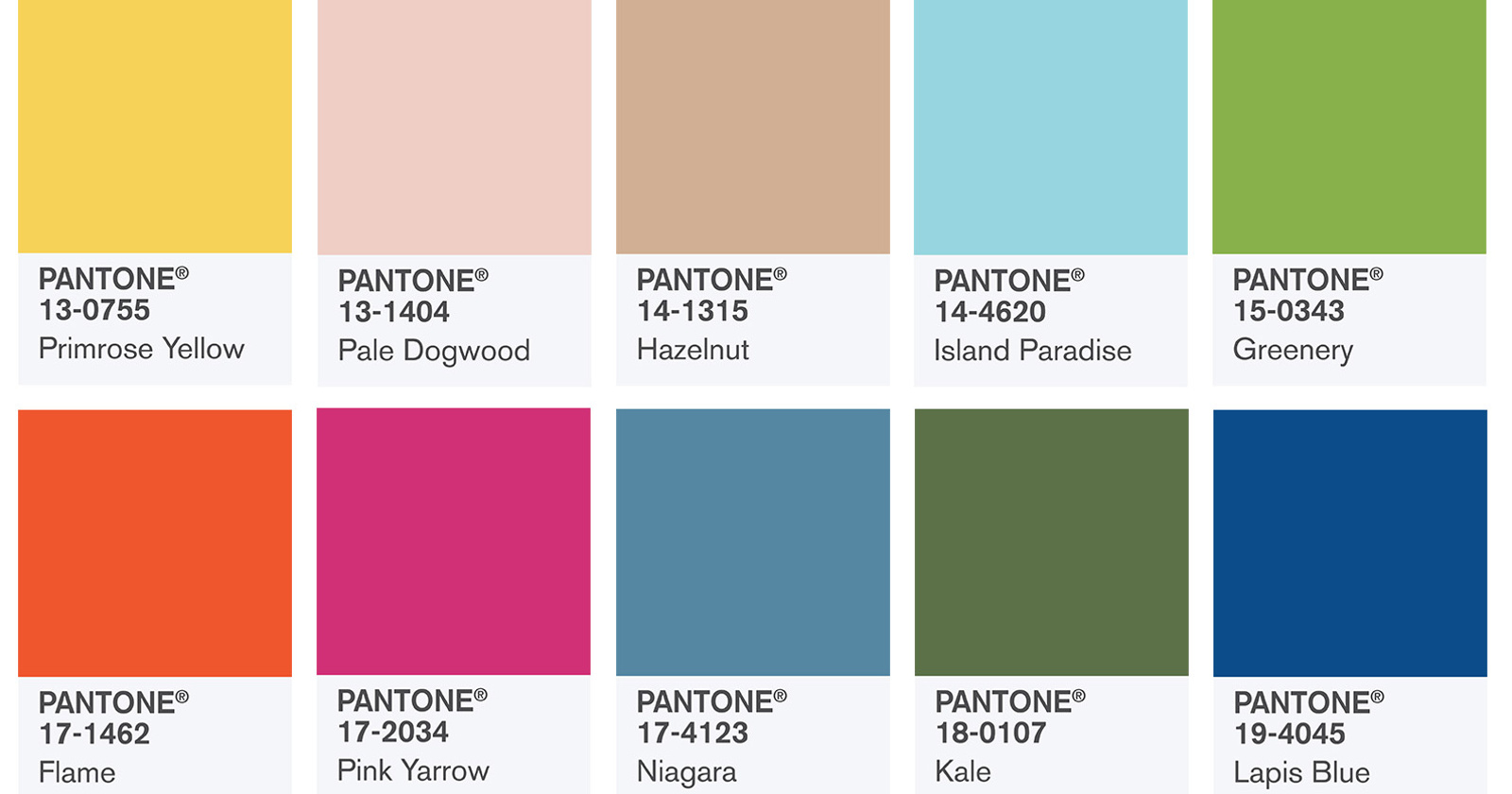 Pantone razkril barve jeseni 2017
