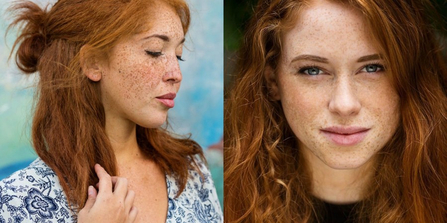 Čudoviti portreti rdečelask s celega sveta