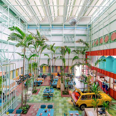 Madero Café v Gvatemali.