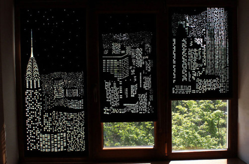 Moderne umetniške zavese, ki se igrajo s svetlobo 1494583455495