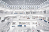 Mestna knjižnica v Stuttgartu v Nemčiji, odprta od leta 2011.
