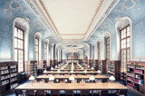 Knjižnica Sorbonne v francoski prestolnici Pariz, odprta od leta 1897. 