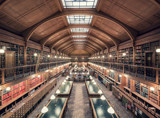Še ena izmed čudovitih pariških knjižnic - Hotel de Ville, odprta od leta 1890. 