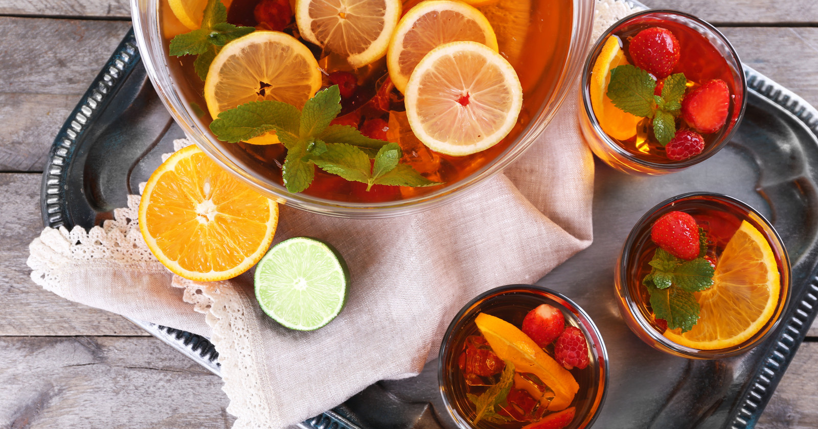 Osvežilni poletni punč