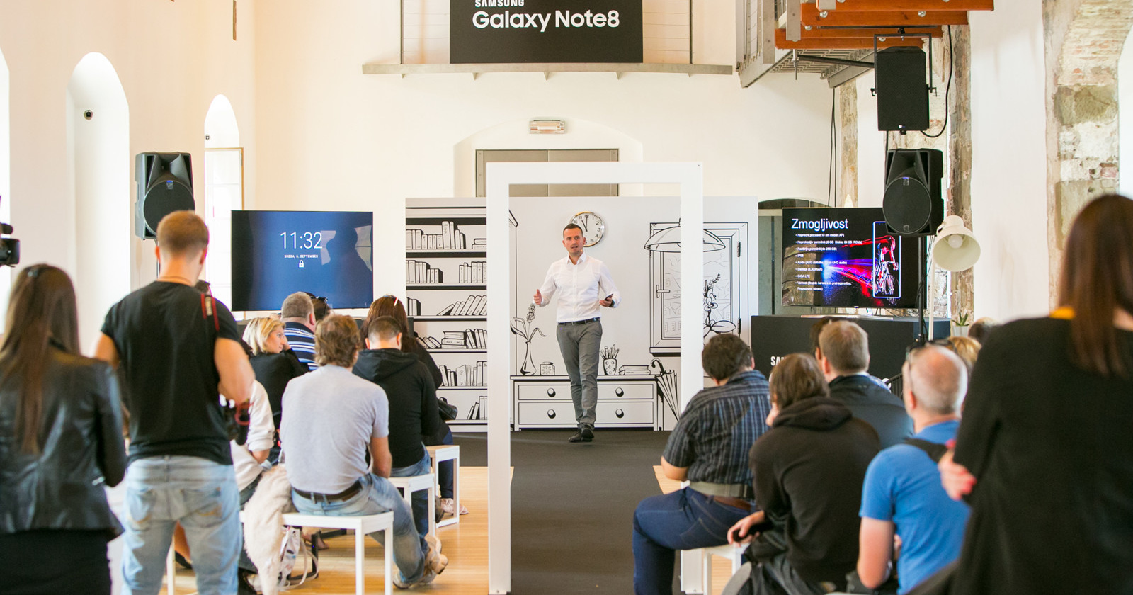 Slovenska predstavitev Samsung Galaxy Note8