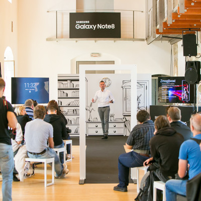 Slovenska predstavitev Samsung Galaxy Note8