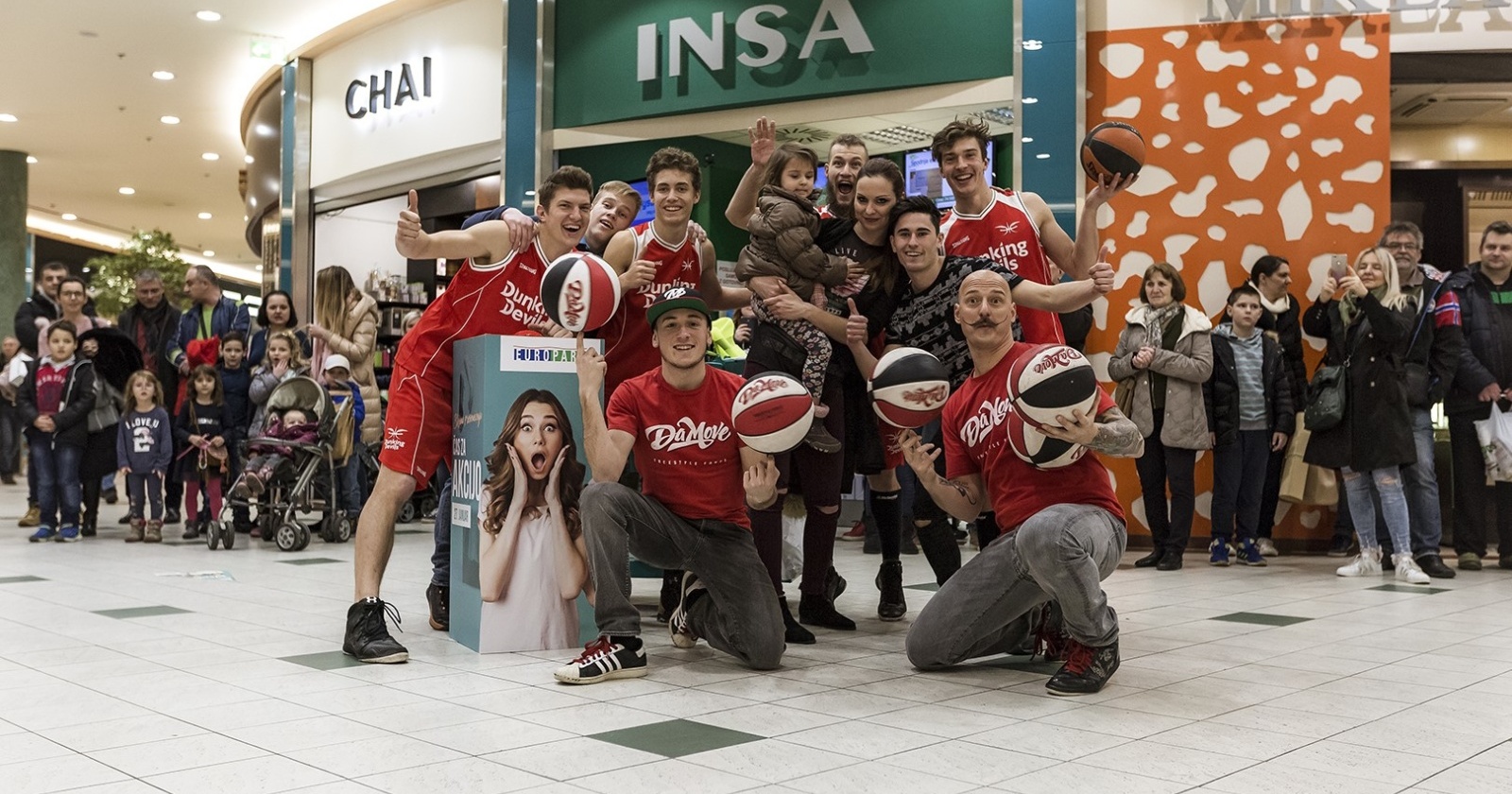 Pritisnili gumb sredi Europarka in doživeli šok