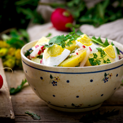 Recept - regratova solata