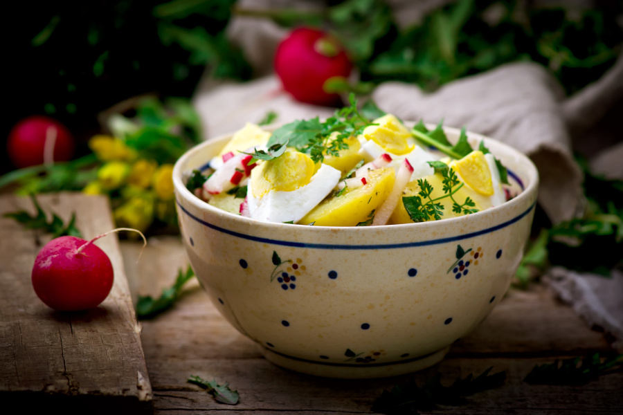 Recept - regratova solata