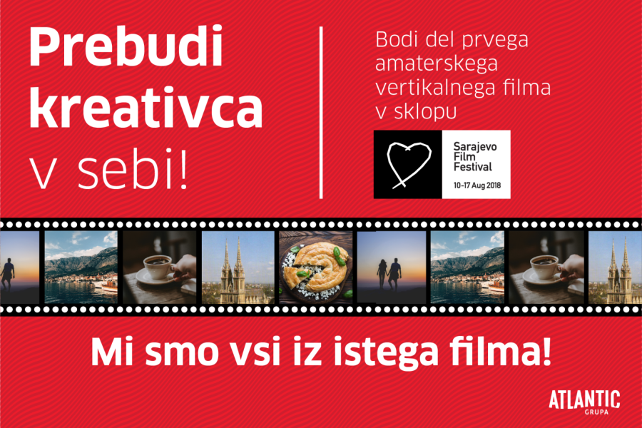 Prebudi kreativca v sebi in postani del Sarajevo Film Festivala