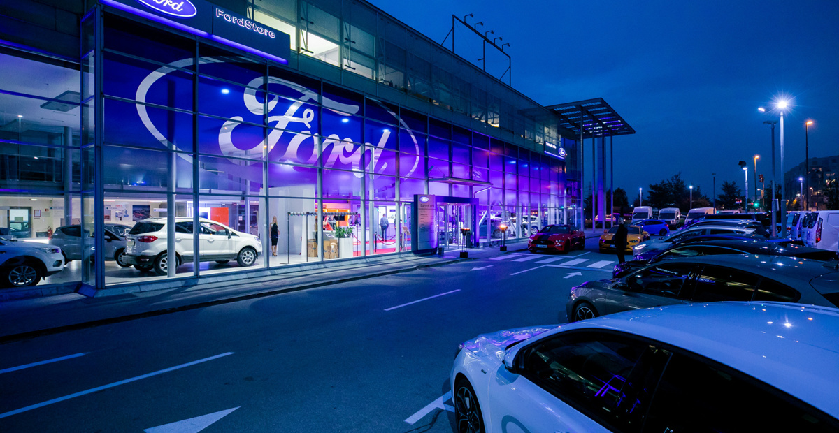 Edinstveni mejnik Forda v Sloveniji