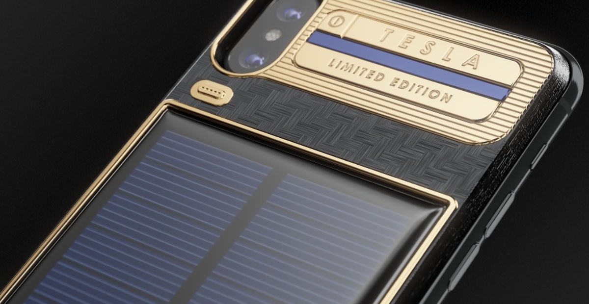 Caviar iPhone XS Tesla