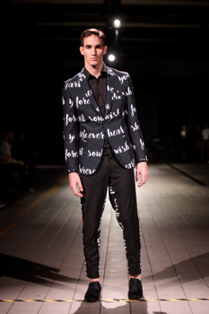 Boško Jakovljević, z modno znamko Martini Vesto.