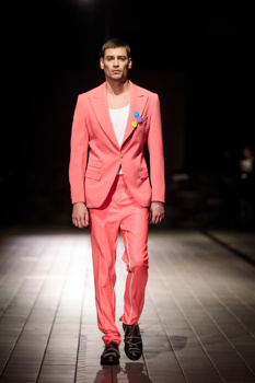 Boško Jakovljević, z modno znamko Martini Vesto.