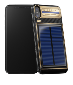 Caviar iPhone XS Tesla.