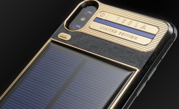 Caviar iPhone XS Tesla.