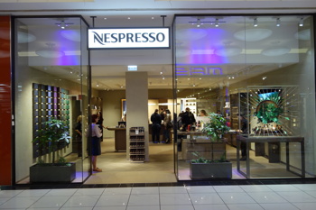 Trgovina Nespresso Slovenija v Cityparku v Ljubljani, Foto: Citylife.