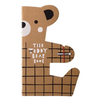 Nariši svojega medveda -
Zvezek, v katerega lahko vsak dan narišemo drugačnega in samosvojega medvedka.
rockandpebble.com
