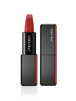 Modern Matte Powder Lipstick Hyper Red 514, Shiseido.