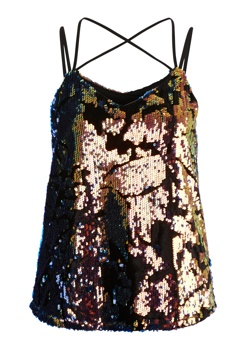 Top z raznobarvnimi bleščicami QS by s.Oliver.  Cena: 39,99 evra.
soliver.si