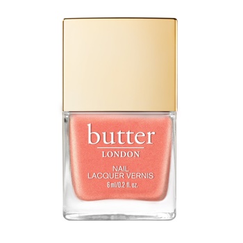 Lak Butter London, LIVING CORAL PATENT SHINE.
