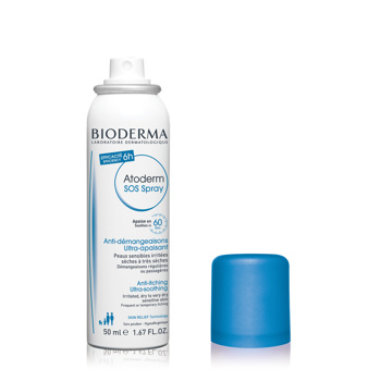 Atoderm SOS sprej za takojšnje blaženje srbenja.