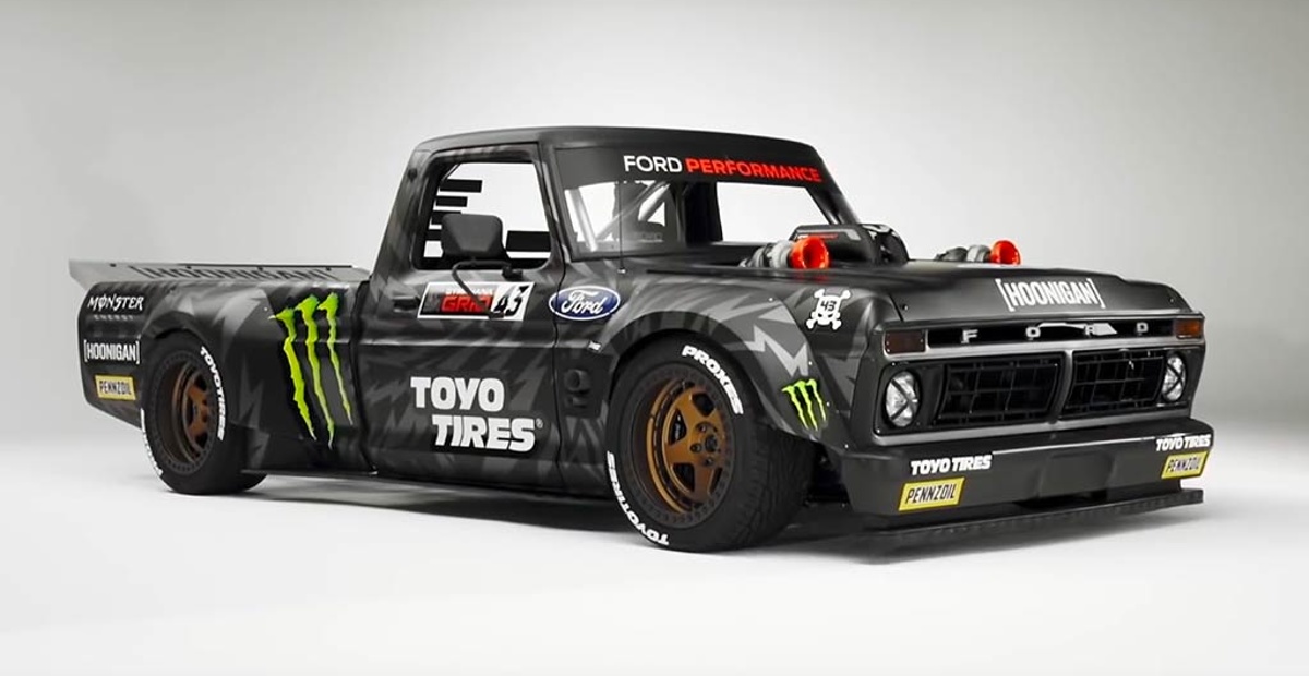 KEN BLOCK SPET UPORABLJA ‘HOONITRUCK’