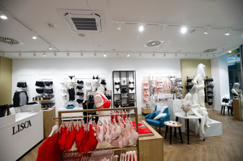 Nova prodajalna Lisca v ljubljanskem Cityparku. Foto: Mediaspeed