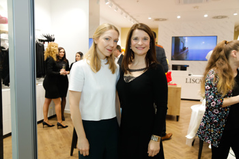 Maja Ratajc, kreativna direktorica v Lisci, Urška Čopar, vodja prodaje za Slovenijo v Lisci. Foto: Mediaspeed
