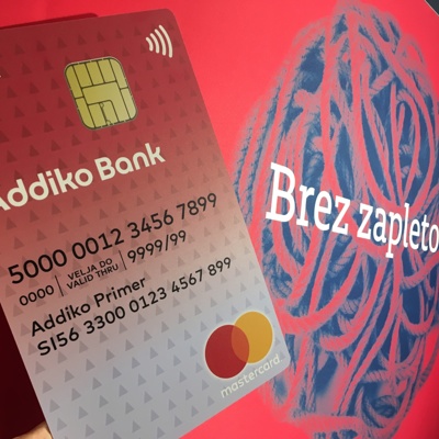 Prva dišeča debetna kartica Mastercard v Sloveniji
