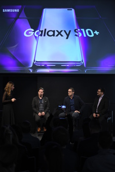 Predstavitev serije Samsung Galaxy S10.
