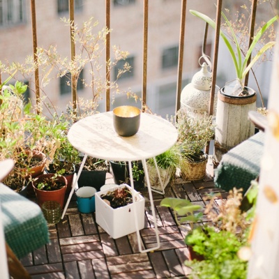 Balkon. Foto: Unsplash