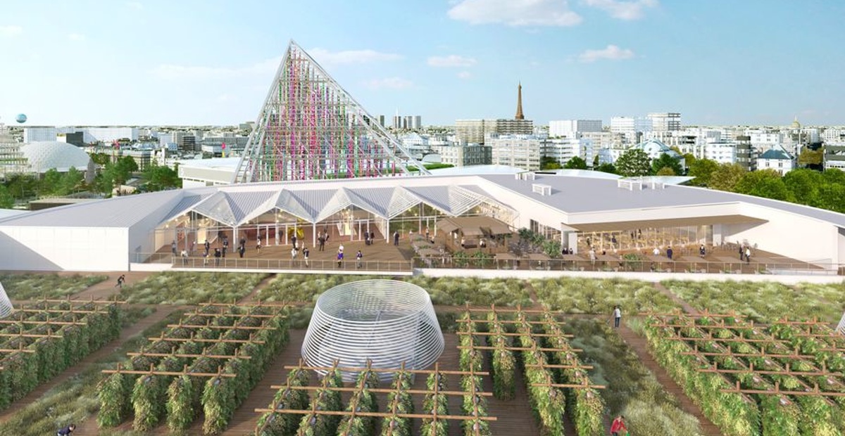 kmetija na strehi v parizu