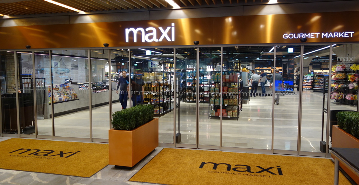Maxi gourmet market.