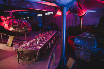 Skrivna večerja v Vojaškem parku zgodovine